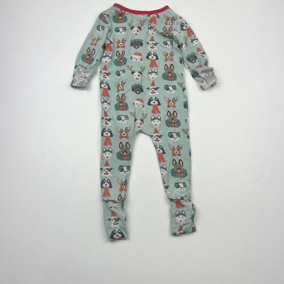 Made By Molly Holiday Dogs Bamboo Pajamas - Picture 5 of 5